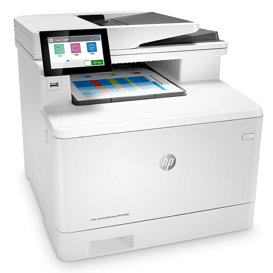 Imprimante multifonction HP LaserJet Enterprise MFP M480f