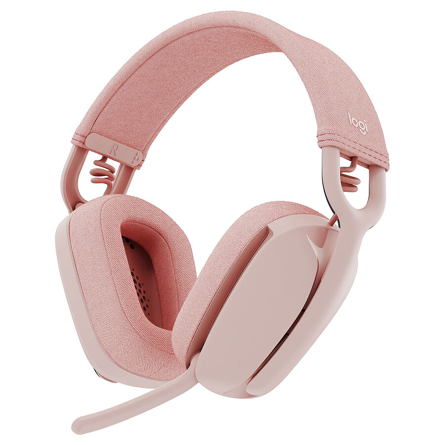 Casque micro Logitech Zone Vibe 100 - Rose