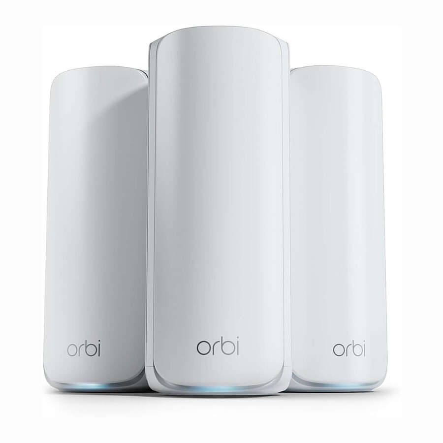 Routeur et modem Netgear Orbi WiFi 7 Série 770 + 2 Satellites  - RBE773