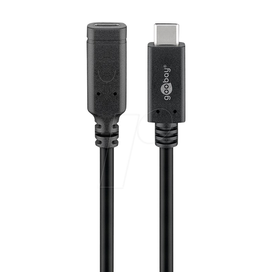 Câble USB Goobay Câble USB 3.1 Type-C - 1 m - Noir