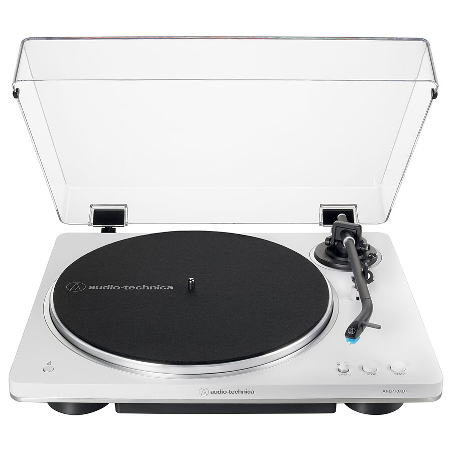 Platine Vinyles Audio-Technica AT-LP70XBT Blanc