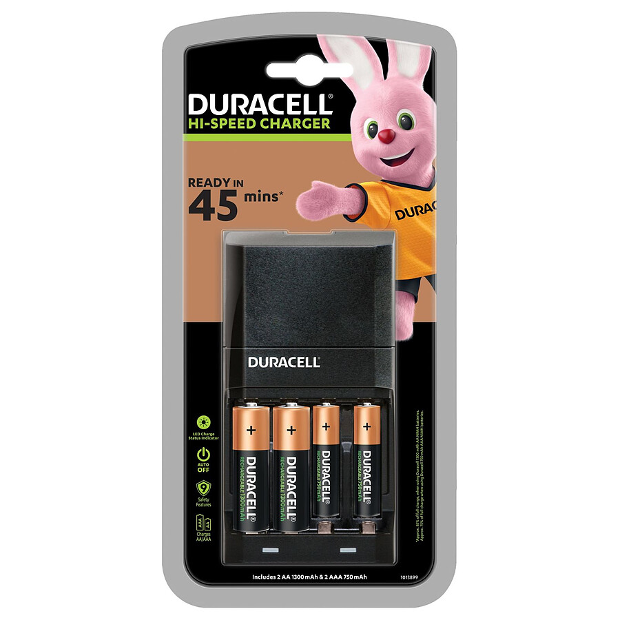 Pile et chargeur Duracell Hi-Speed Advanced Charger