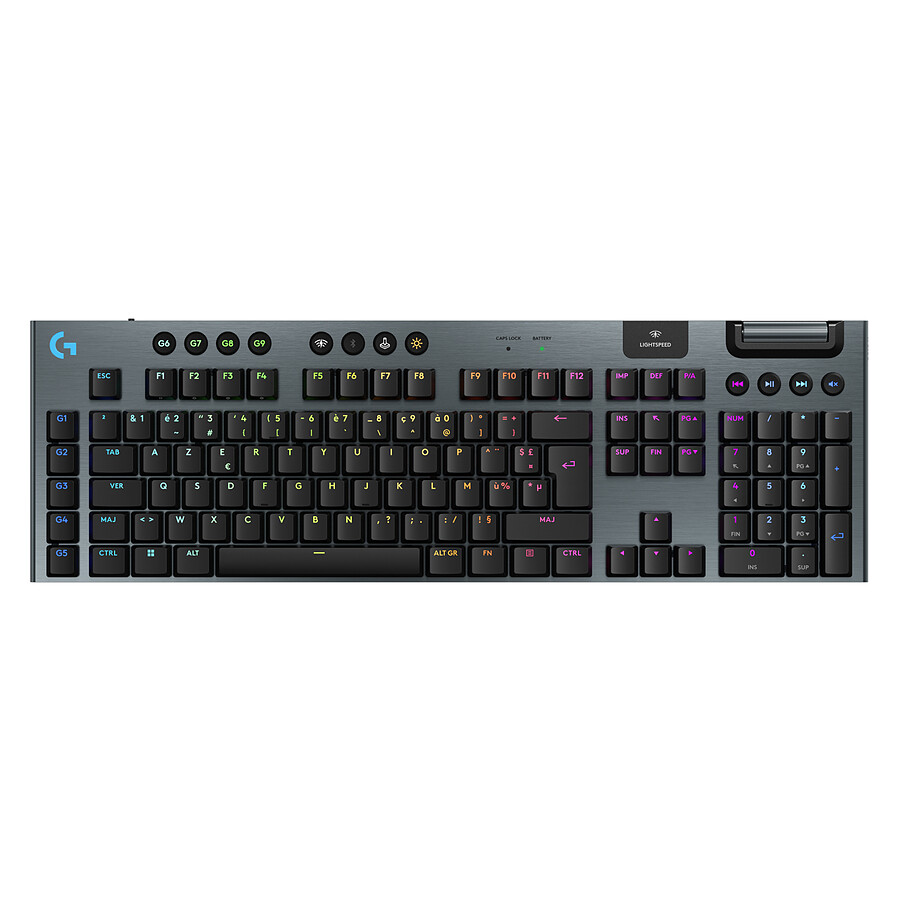 Clavier PC Logitech G G915 X Lightspeed - GL Tactile - Noir