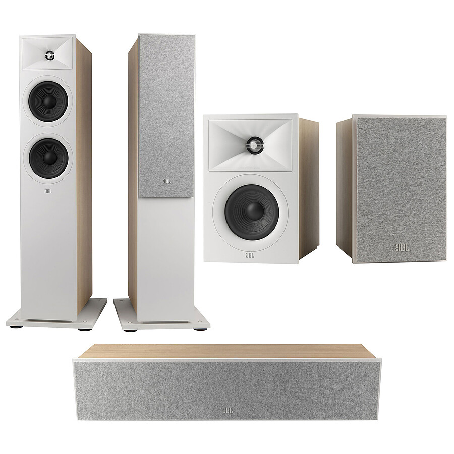 Enceintes HiFi / Home-Cinéma JBL Pack Stage V2 260F Latte 5.0