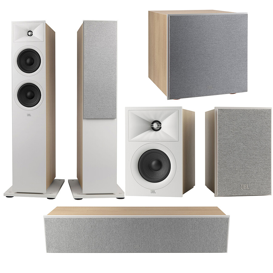 Enceintes HiFi / Home-Cinéma JBL Pack Stage V2 260F Latte 5.1