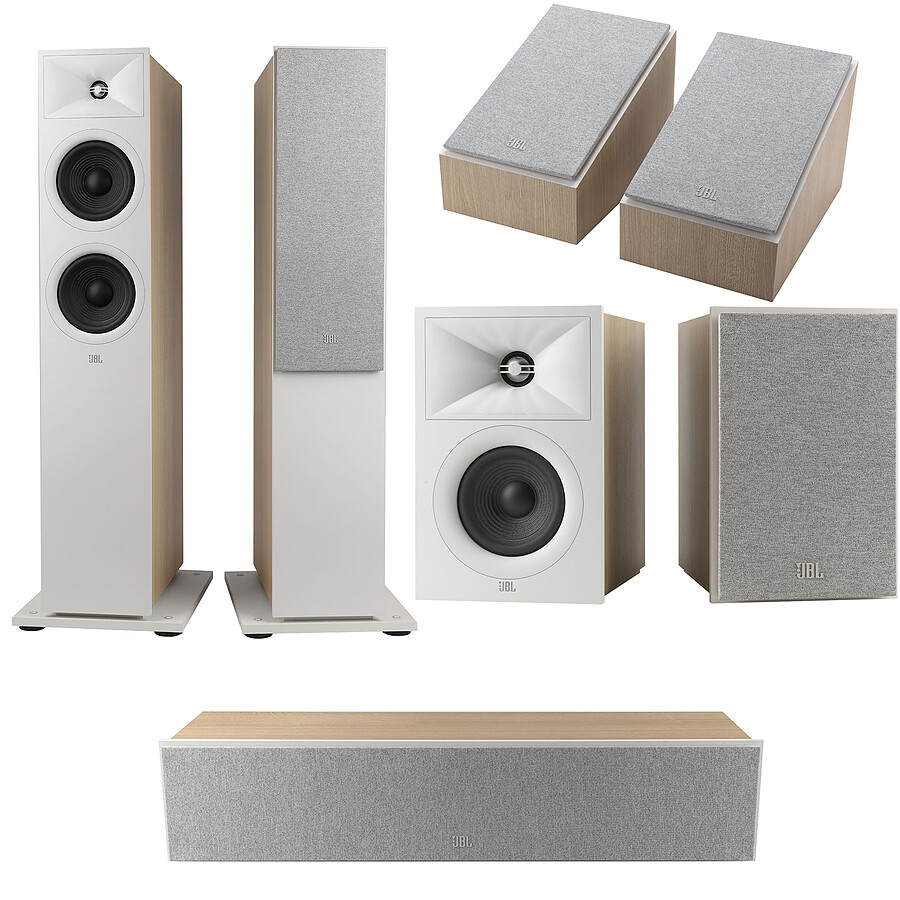 Enceintes HiFi / Home-Cinéma JBL Pack Stage V2 260F Latte 5.0.2 Atmos