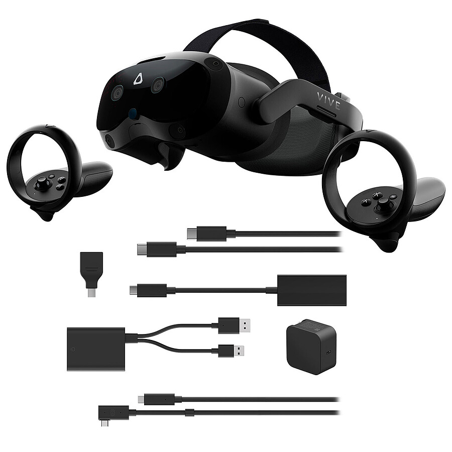 Réalité Virtuelle HTC VIVE Focus Vision + Wired streaming kit 