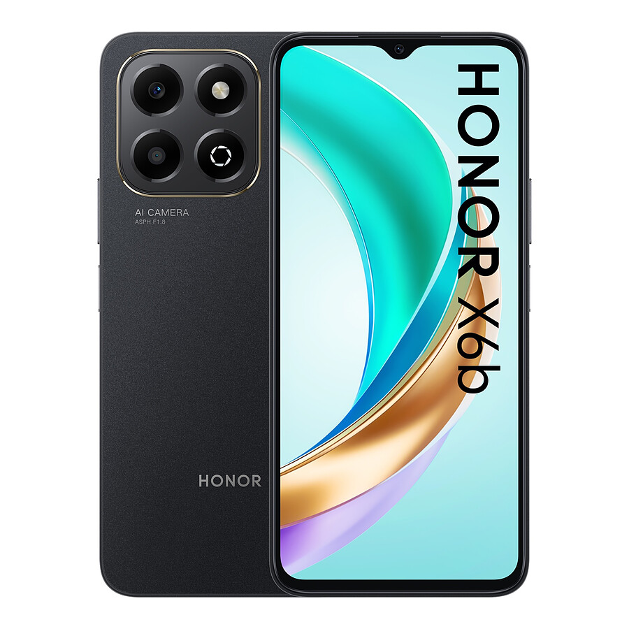 Smartphone HONOR X6B 4G (Noir) - 128 Go