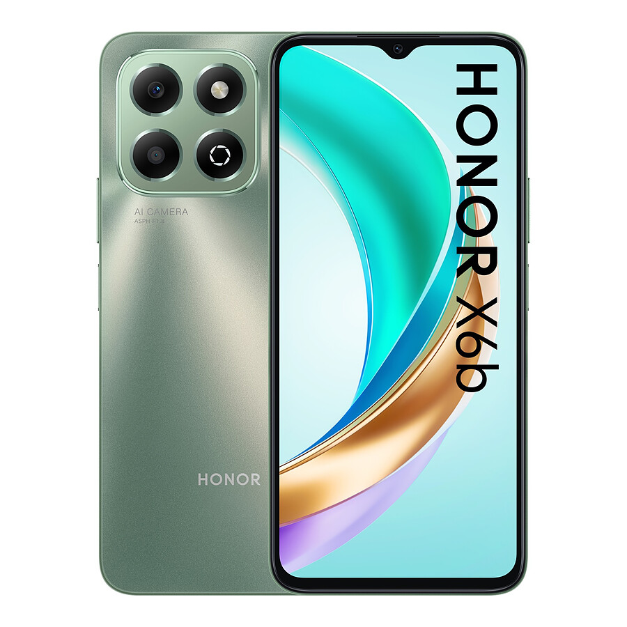 Smartphone HONOR X6B 4G (Vert) - 128 Go