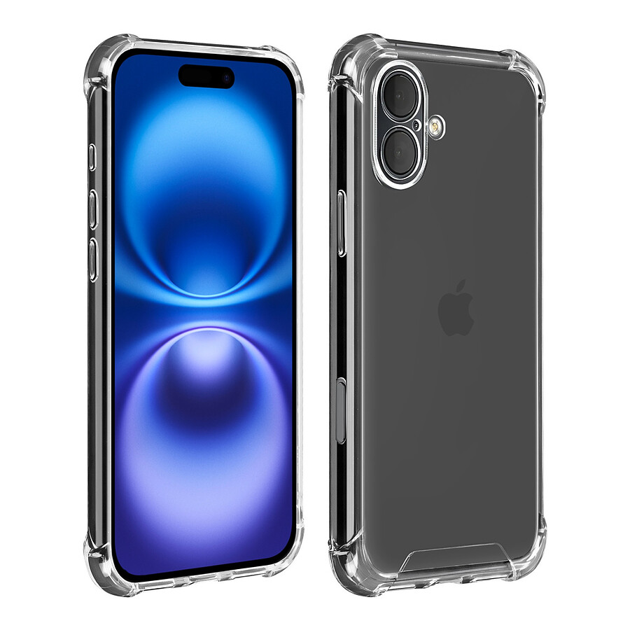 Coque et housse Akashi Coque TPU Angles Renforcés (transparent) - Apple iPhone 16 Plus