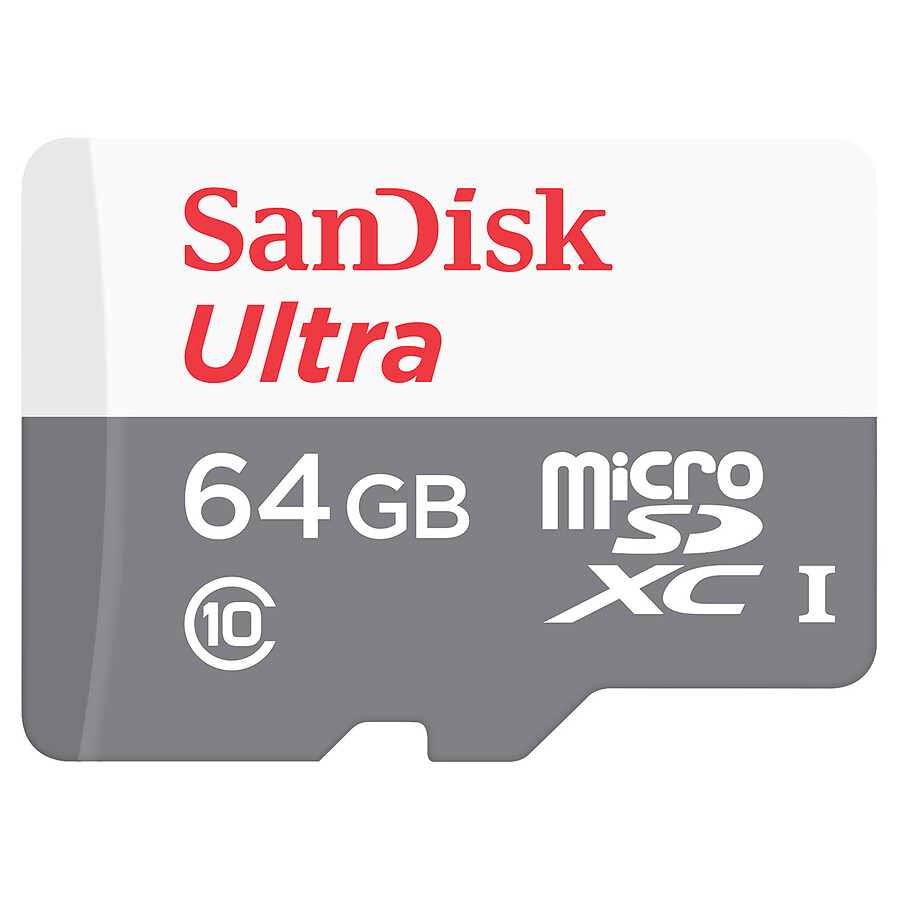 Carte mémoire SanDisk Ultra microSDXC 64 Go