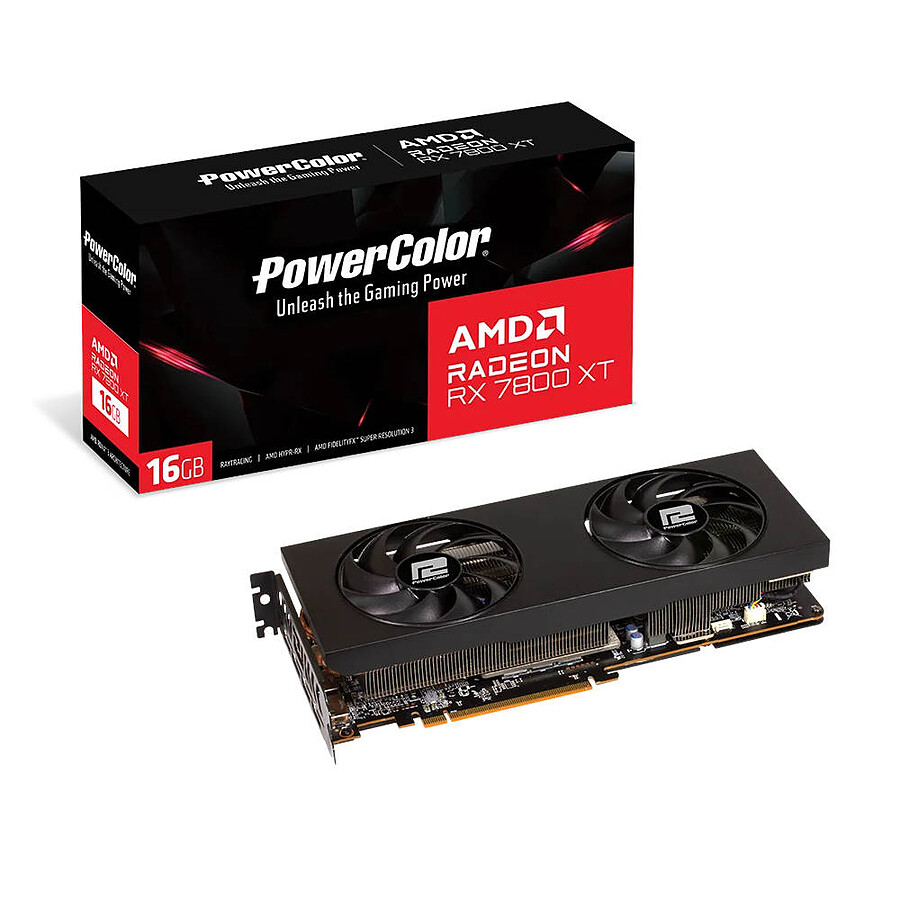 Carte graphique PowerColor Radeon RX 7800 XT 16GB