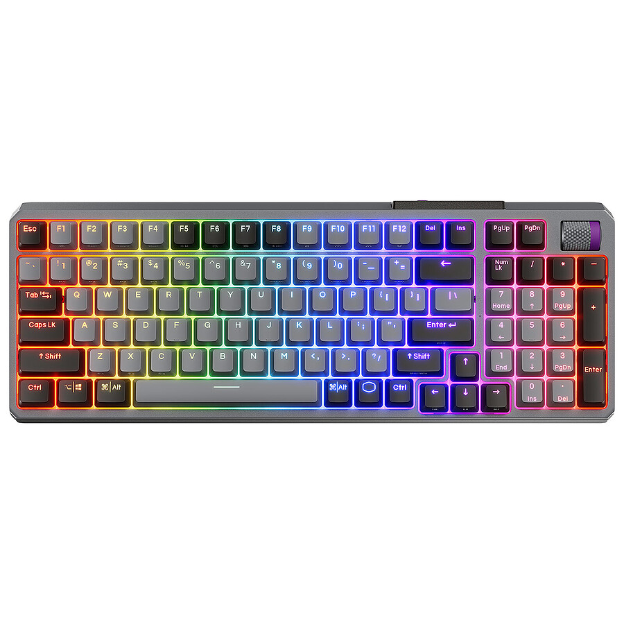 Clavier PC Cooler Master MK770 - Kailh Box V2 Red - Space Grey