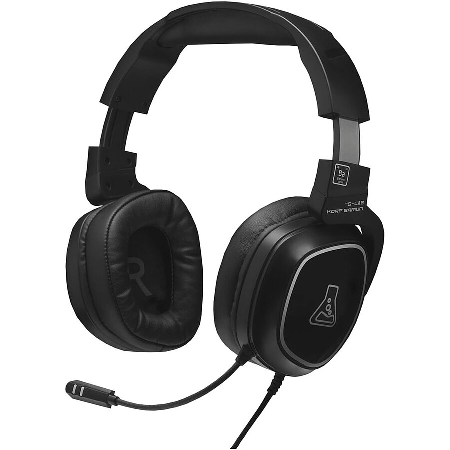 Casque micro The G-Lab KORP Barium - Noir