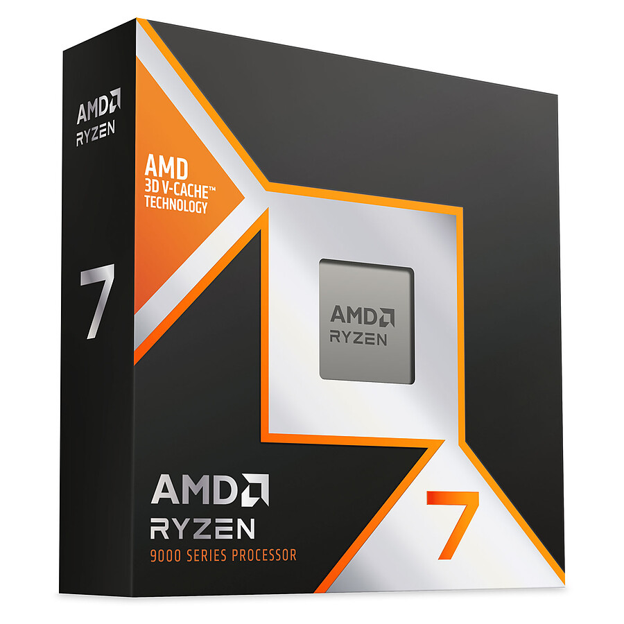 Processeur AMD Ryzen 7 9800X3D (4.7 GHz)