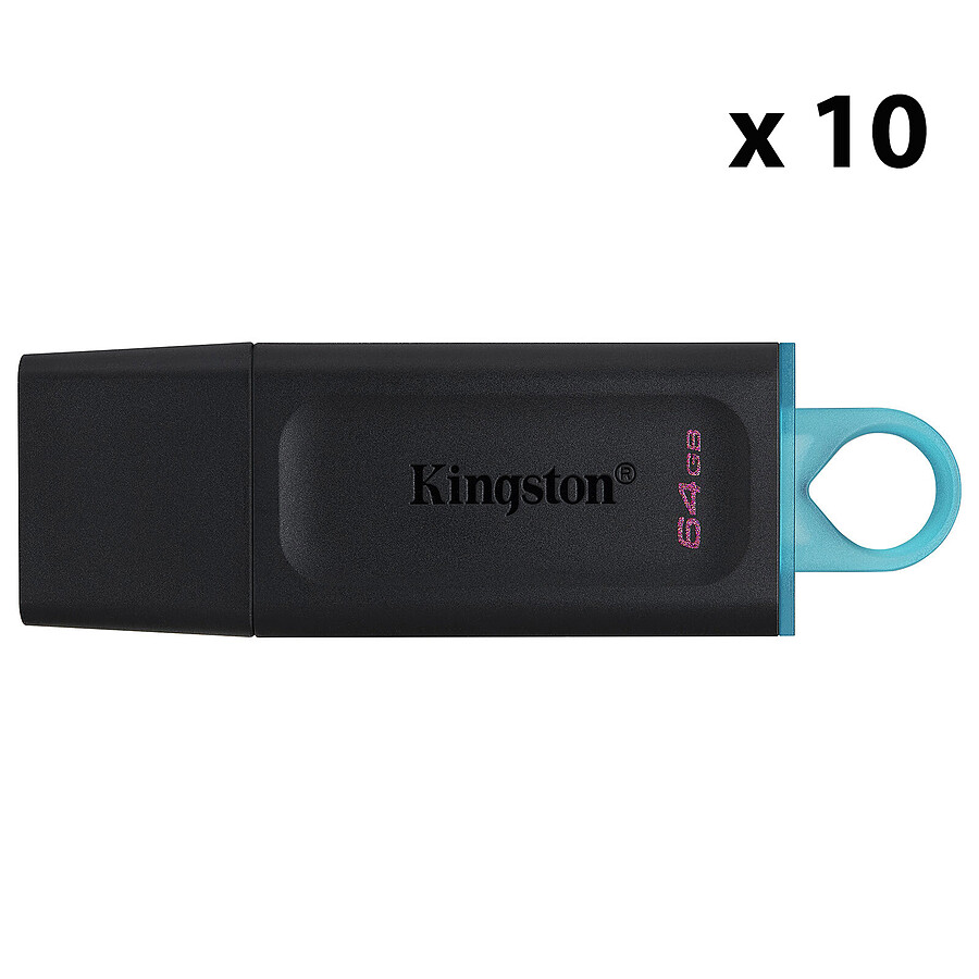 Clé USB Kingston DataTraveler Exodia 64 Go (x 10)