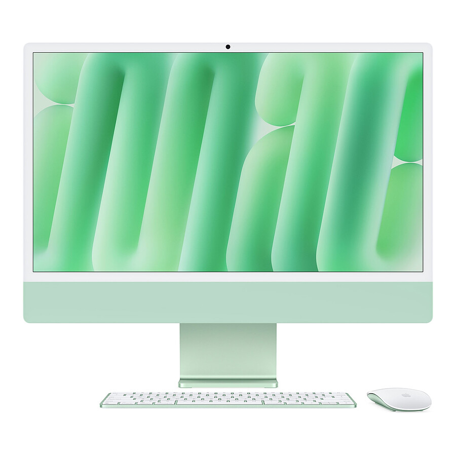 Mac et iMac Apple iMac (2024) 24" 16 Go / 1 To Vert (MWUY3FN/A-MKPN-1TB-MT)