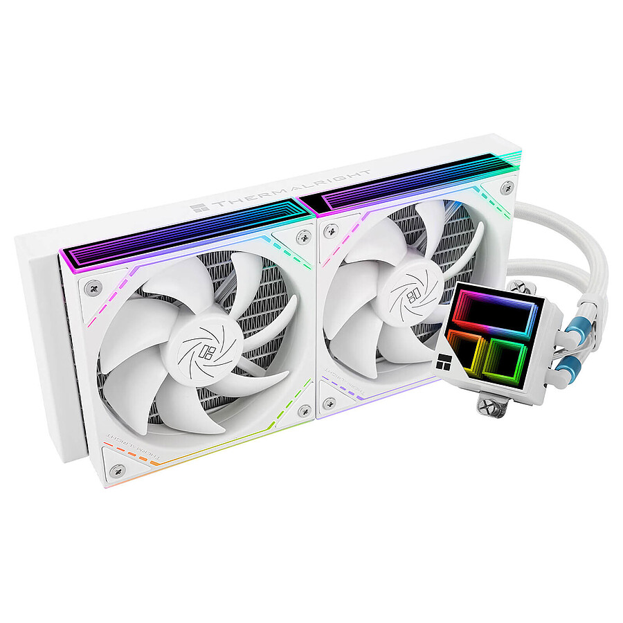 Refroidissement processeur Thermalright Frozen Infinity 240 - Blanc