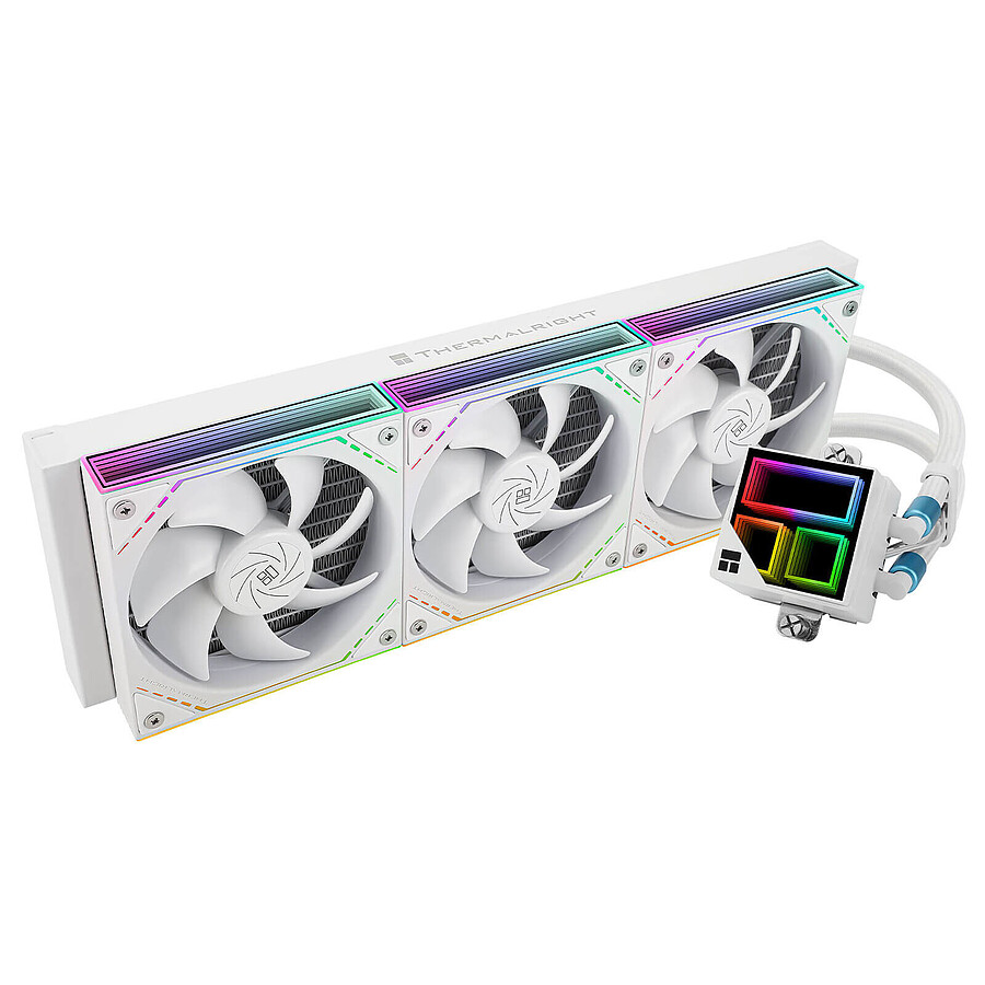 Refroidissement processeur Thermalright Frozen Infinity 360 - Blanc