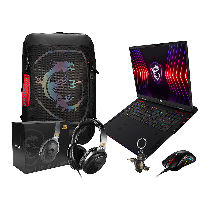 PC portable MSI Raider 18 HX A7VIG-014FR