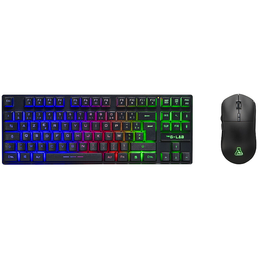 Clavier souris gamer The G-Lab Combo Oxygen EX