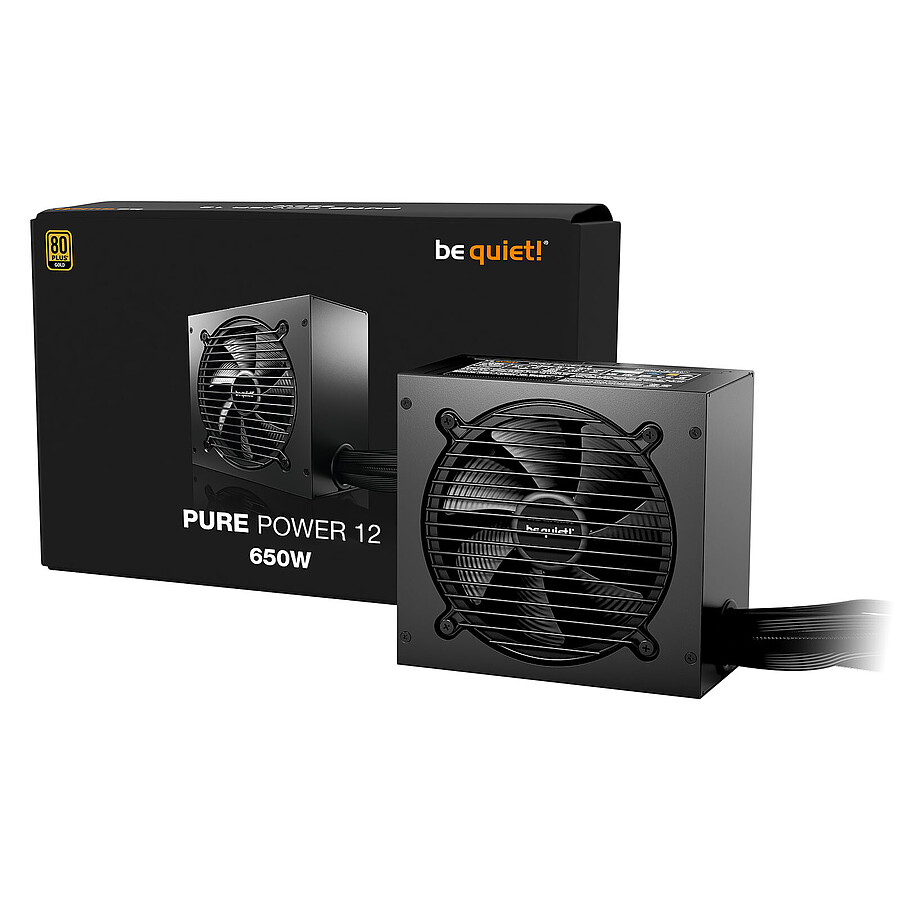 Alimentation PC be quiet! Pure Power 12 650W - Gold