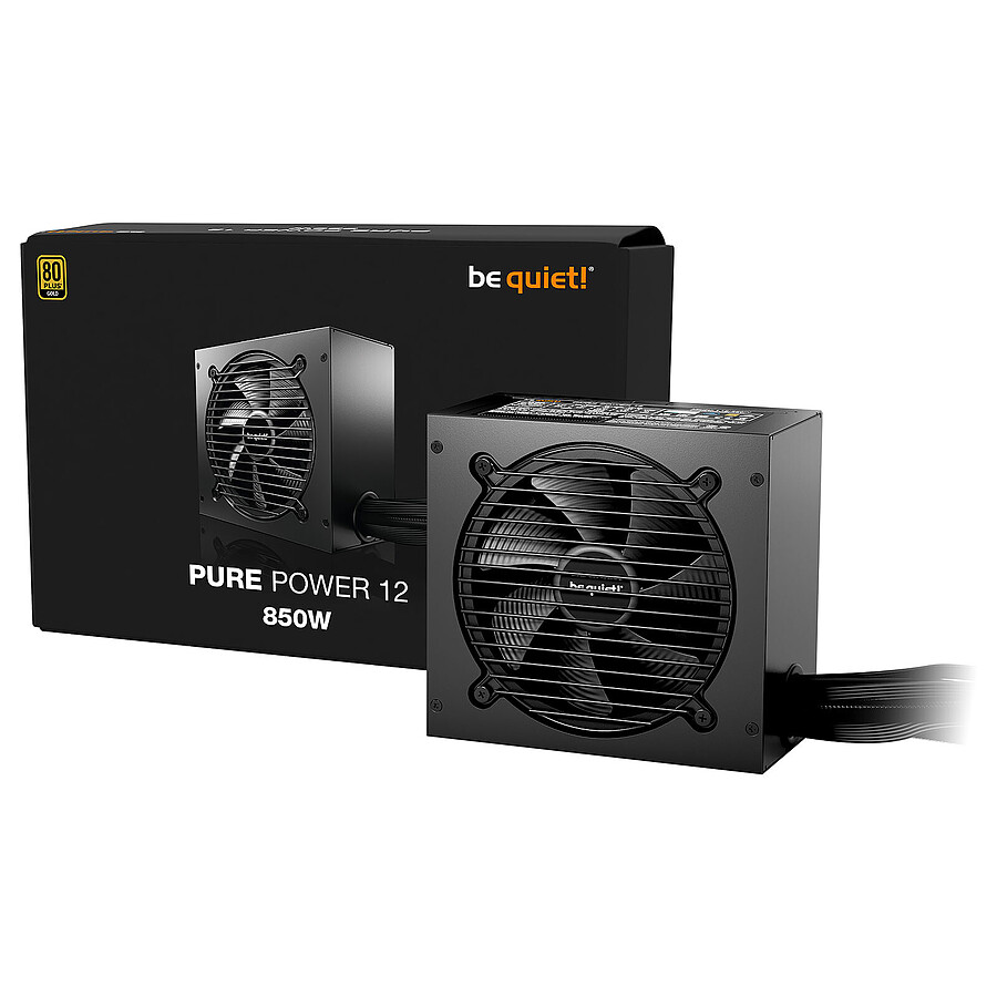 Alimentation PC be quiet! Pure Power 12 850W - Gold