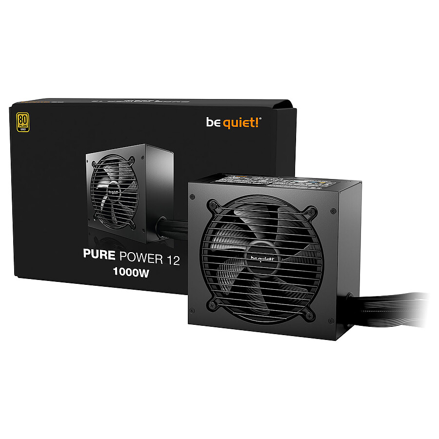 Alimentation PC be quiet! Pure Power 12 1000W - Gold