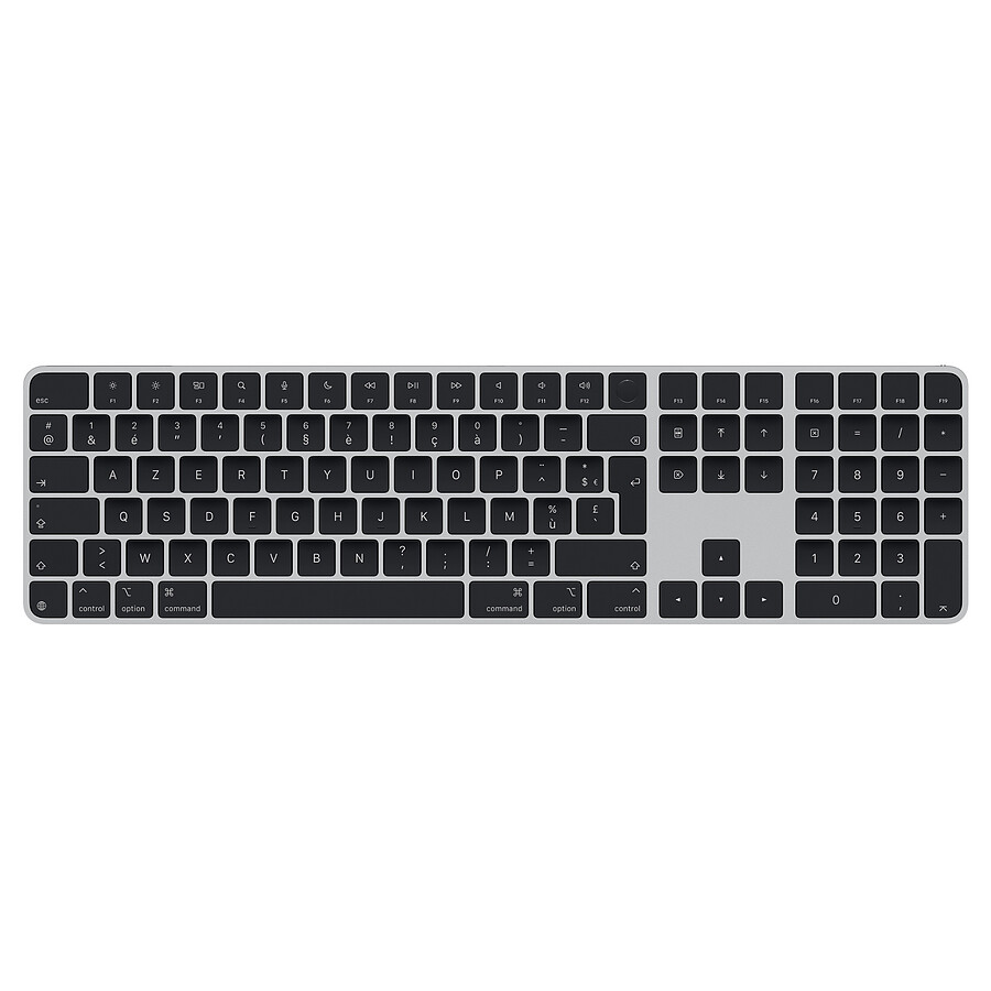 Clavier PC Apple Magic Keyboard avec Touch ID et pavé numérique (USB-C) - Noir