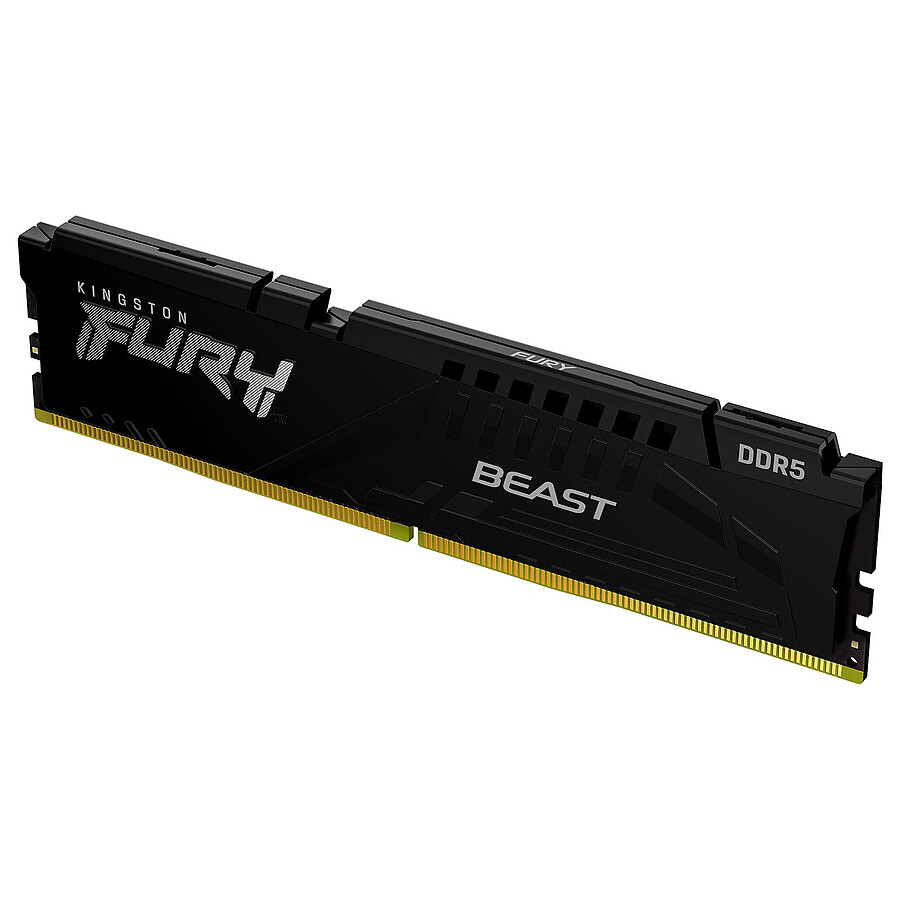 Mémoire RAM Kingston Fury Beast - 1 x 16 Go (16 Go) - DDR5 6000 MHz - CL36