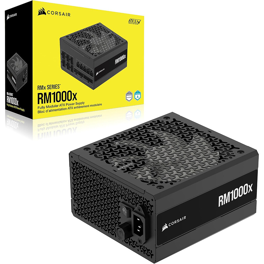Alimentation PC Corsair RM1000x (2024)