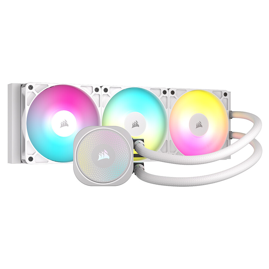 Watercooling AIO Corsair Nautilus 360 RS ARGB - Blanc