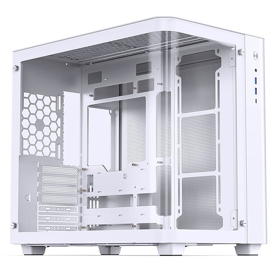 Boîtier PC Jonsbo TK-3 - Blanc