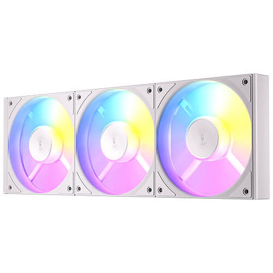 Ventilateur Boîtier Antec Connect 120 ARGB Reverse x3 - Blanc