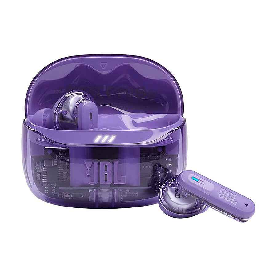 Casque Audio JBL Tune Beam 2 Ghost Edition Mauve