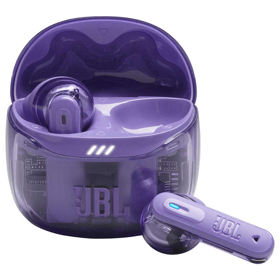 Casque Audio JBL Tune Flex 2 Ghost Edition Mauve