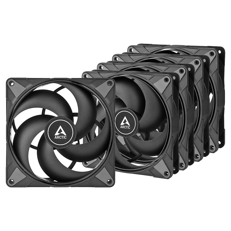 Ventilateur Boîtier Arctic P14 Max - 5 Pack - Noir