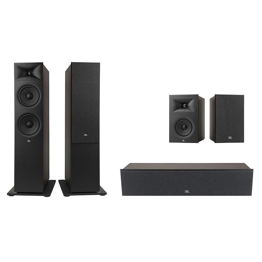 Enceintes HiFi / Home-Cinéma JBL Pack Stage V2 280F Espresso 5.0