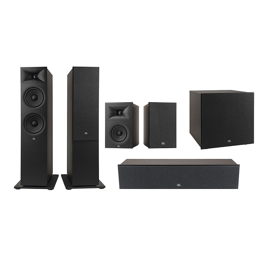 Enceintes HiFi / Home-Cinéma JBL Pack Stage V2 280F Espresso 5.1