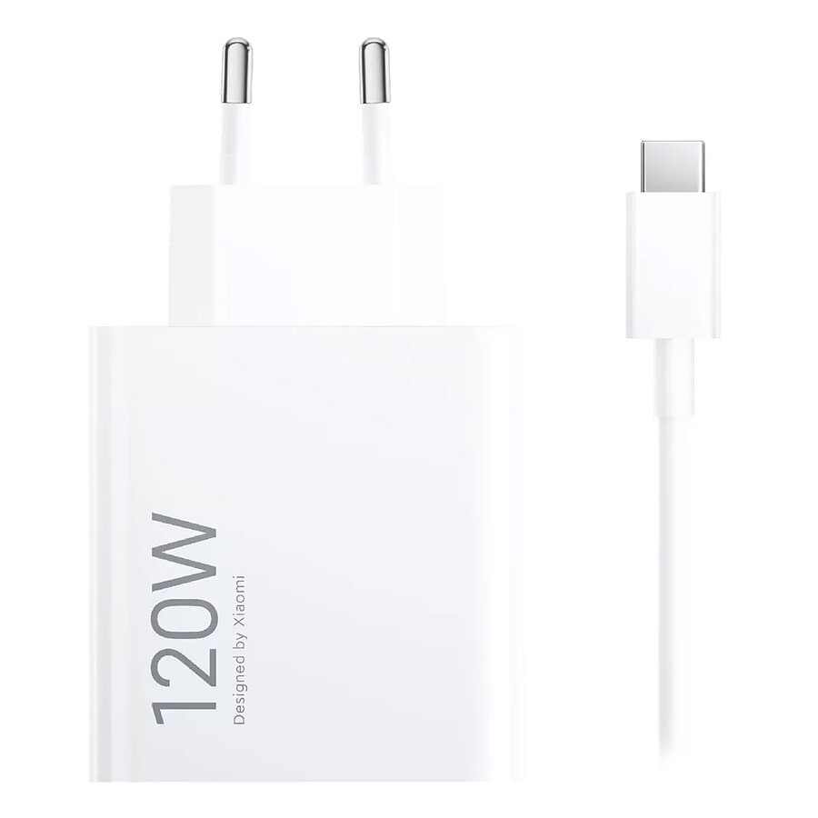 Chargeur Xiaomi Hyper Charger 120W Blanc