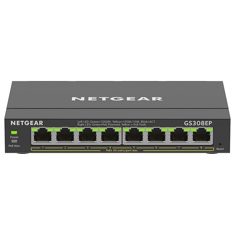 Switch et Commutateur Netgear GS308EP