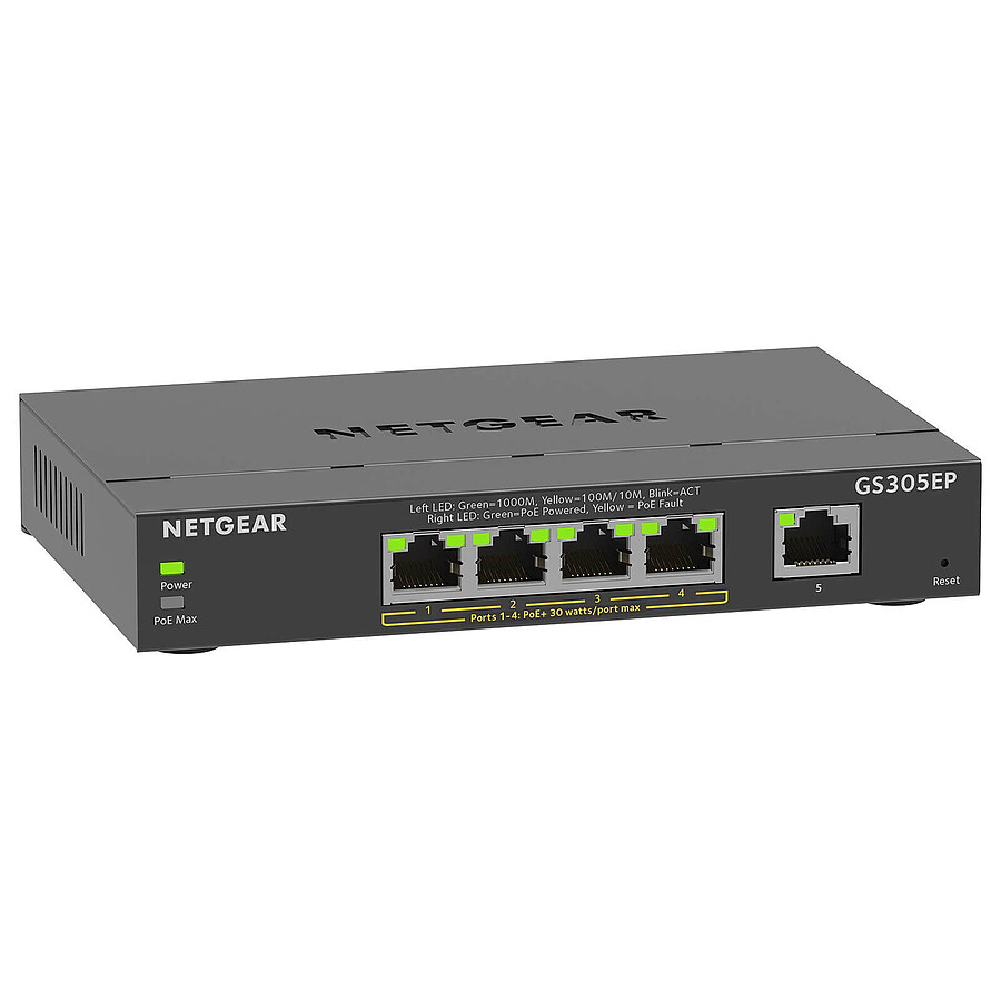 Switch et Commutateur Netgear GS305EP