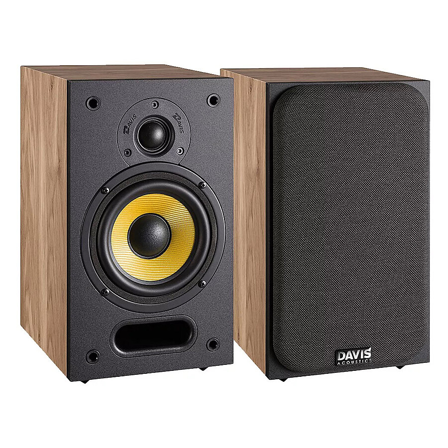 Enceintes HiFi / Home-Cinéma Davis Acoustics Ariane 1 (la paire) - Chêne clair