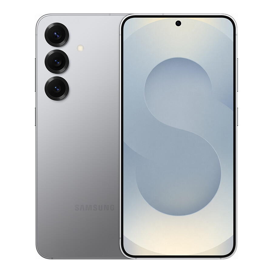 Smartphone reconditionné Samsung Galaxy S25 5G (Gris) - 128 Go · Reconditionné