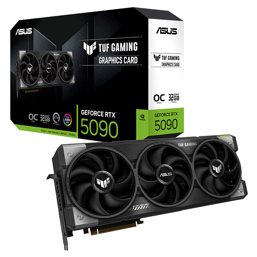 Carte graphique Asus TUF Gaming GeForce RTX 5090 32GB GDDR7 OC Edition