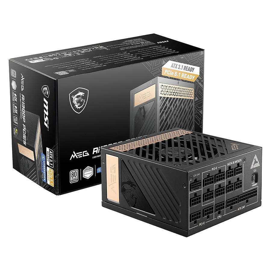 Alimentation PC MSI MEG Ai1300P PCIE5