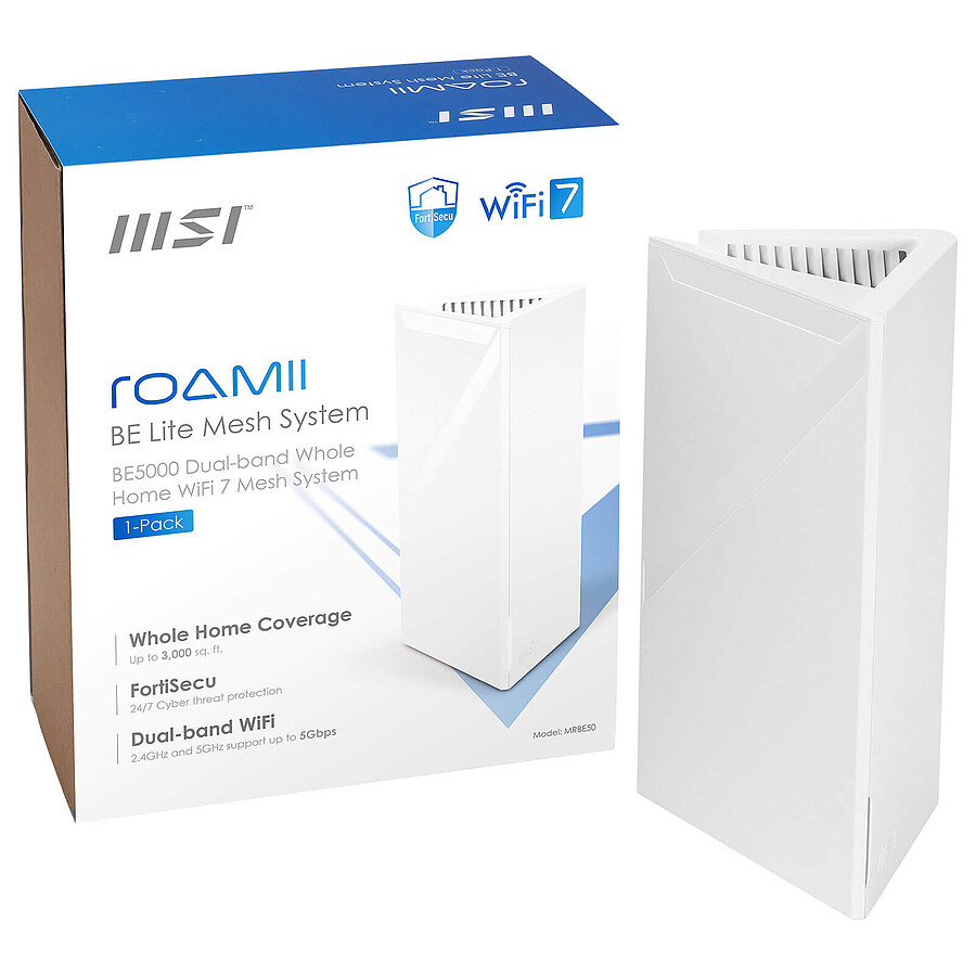 Routeur et modem MSI Roamii BE Lite x1