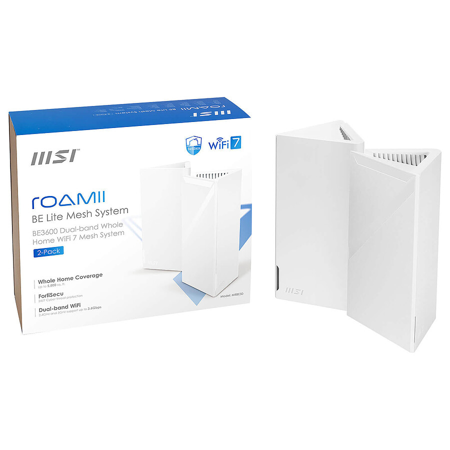 Routeur et modem MSI Roamii BE Lite x2