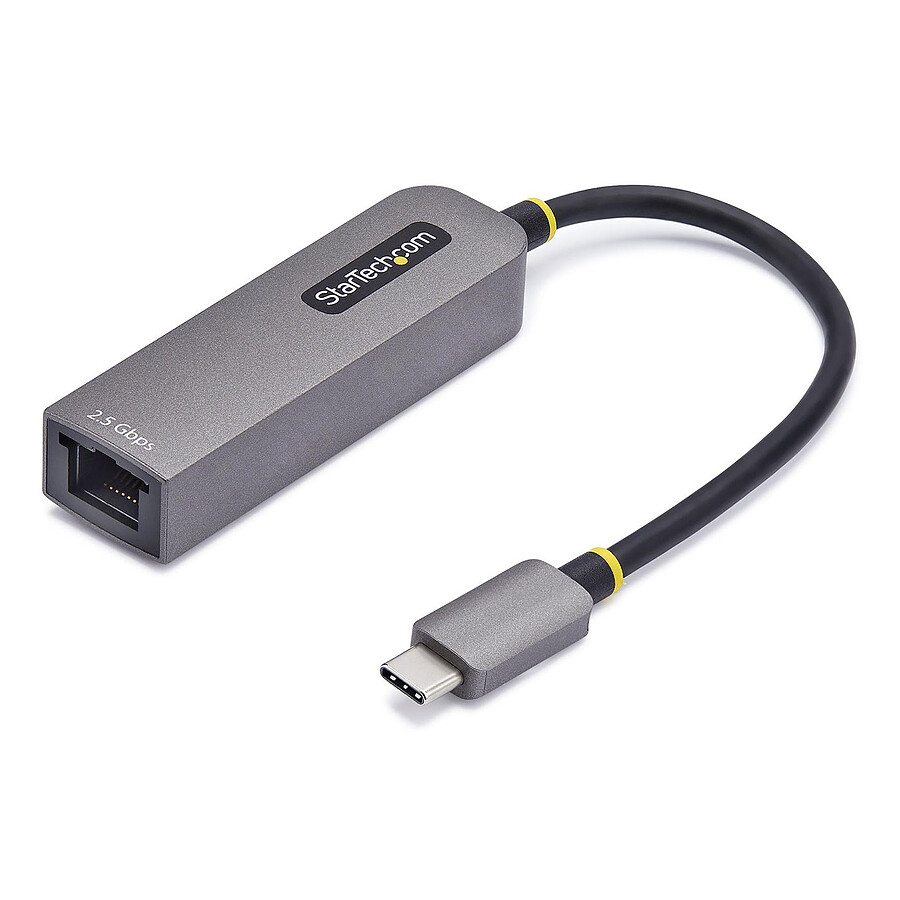 Câble USB StarTech.com Adaptateur USB-C 3.0 vers Gigabit Ethernet avec PD 100W (M/F)