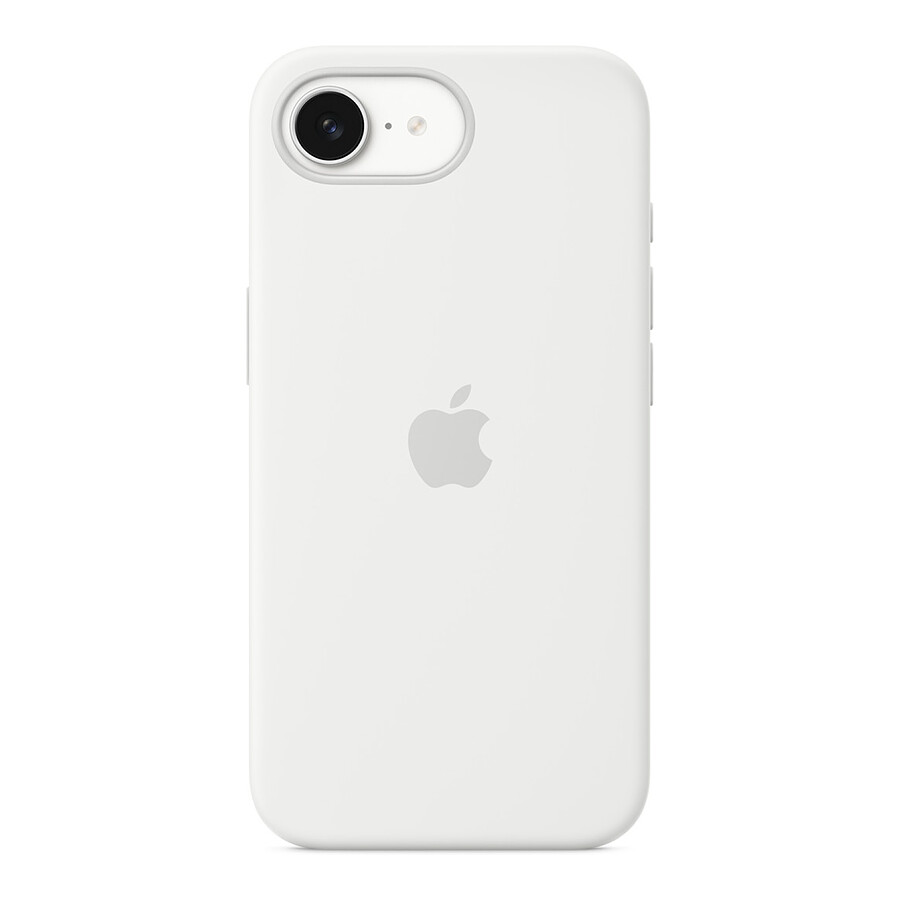 Coque et housse Apple Coque en silicone Blanc - iPhone 16e